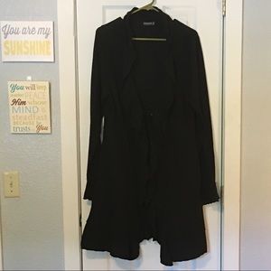 Earthbound long cardigan with 3 unique buttons XL